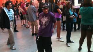 FIKSHUN ON FREEMONT STREET LAS VEGAS PART 2 [upl. by Assenab]