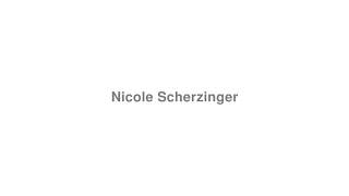 How to Pronounce quotNicole Scherzingerquot [upl. by Ecadnac]