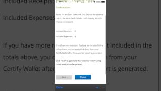 Certify Mobile Auto Expense Report Wizard [upl. by Ytineres653]