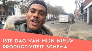 1STE DAG VAN MIJN NIEUW PRODUCTIVITEIT SCHEMA l VLOG [upl. by Rafaelia]