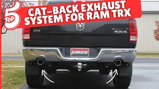 Top 5 CatBack Exhaust Systems for Ram TRX in 2024 [upl. by Pratte]