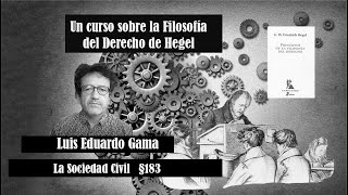 Filosofía del Derecho de Hegel La Sociedad Civil §183 Luis Eduardo Gama [upl. by Lebam716]