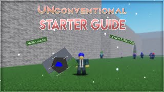 A Starter Guide to unConventional  unConventional [upl. by Elletsirhc]