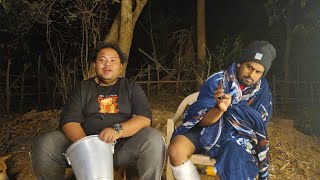 ରାତି ଭୋଜି ରେ ଭୂତ Behind The ScenesKhordha TokaFunny AnuguliaSubham Romy Vlog [upl. by Ketty]