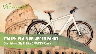 Mediterrane Klassik trifft modernes Urban EBike Urban Trekking EBike C3M C3V Roma [upl. by Ronn]