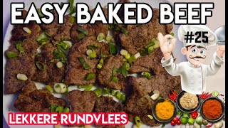 Fried Beef Recipe Rundvlees bakken Surinaamse Gerechten Daging Sapi Makan Enak Wong Jawa 25 [upl. by Samau953]