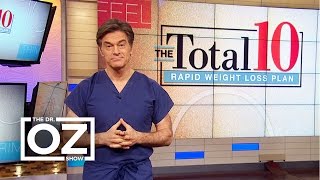 Dr Oz Discusses the Total 10 Rapid WeightLoss Plan [upl. by Kary]