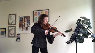 An Excerpt a Day with violinist Audrey Wright Day 7 Prokofiev Classical Symphony mvt 1 [upl. by Atinar]