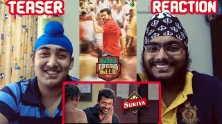 Thaanaa Serndha Koottam Tamil Teaser REACTION with BRO  Suriya  Anirudh l Vignesh ShivN [upl. by Annai]