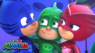 PJ Masks Song 🎵SAVE THE DAY 🎵Sing along with the PJ Masks  HD  Superhero Cartoons for Kids [upl. by Nevad]