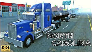 AMERICAN TRUCK SIMULATOR  EXPLORE NORTH CAROLINA  4K [upl. by Bink]