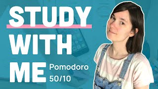 Study with Me  Pomodoro technique 5010  May 31 2024 [upl. by Atirehgram]