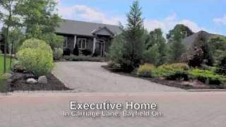 ExecutiveHome in Carriage Lane  Bayfield On [upl. by Karlene]