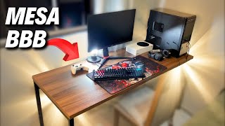 Mesa GAMER ou ESCRITÓRIO  Kuadra Boa Bonita e Barata [upl. by Leander542]