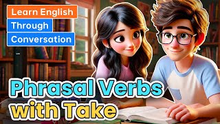 Phrasal Verbs with Take  Learn English through Conversations [upl. by Laveen]