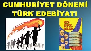 LYS EDEBİYAT  CUMHURİYET DÖNEMİ ÖZET 5 HECECİLER  7 MEŞALECİLER [upl. by Sabino]