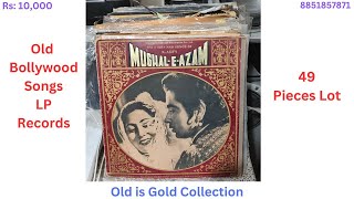 SOLD Old Bollywood Songs LP Vinyl Records  49 Pieces Lot oldisgoldsongs lprecords [upl. by Lentha]