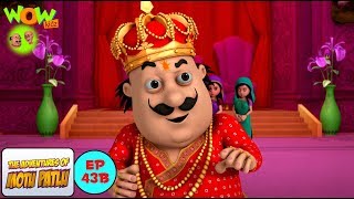 Motu Patlu Cartoons In Hindi  Animated cartoon  Prince Motu Wow Kidz [upl. by Marena895]