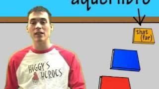 02 Spanish lesson  Demonstrative adjectives part 1 this amp that [upl. by Rettke]