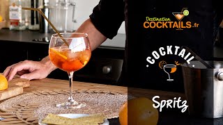 Cocktail Aperol  Comment faire un Spritz [upl. by Hyacinthia]