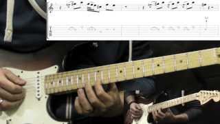 Jimi Hendrix  Crosstown Traffic  Rock Guitar Lesson with Solo and TABS [upl. by Neomah]