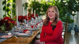 Holiday Entertaining with Marlo Thomas  Williams Sonoma [upl. by Macnamara]