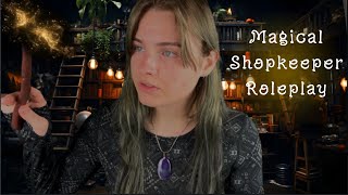 Magical Shopkeeper Roleplay ASMR soft spoken magic effects [upl. by Ed59]