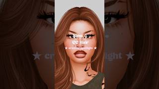 Sims 4 Hair CC Creator Rec 💇🏽‍♀️  sims4 sims4cc shorts [upl. by Amer]