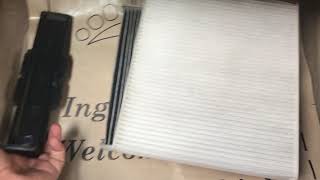 How to change Volkswagen Ameo Polo 12 Ac  Air Filter [upl. by Coop881]