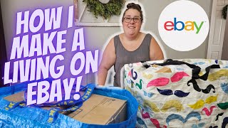 How I Make A Living Reselling On Ebay  1k Weekends Are The Key [upl. by Verada]