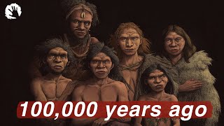 Humanity 100000 Years Ago  Life In The Paleolithic [upl. by Wylma]