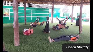 Tone your bulged or protruding belly with Coach Sheddys Abs Workout4 [upl. by Nimra]