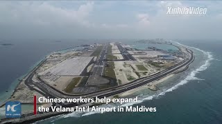 Chinese company accelerates expansion of Maldivess Velana Intl Airport [upl. by Troc]