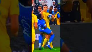 When Ronaldo lose control ☠️ shorts football viralvideo ronaldo [upl. by Yemiaj]