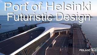 Uusi Länsiterminaali 2 ilmasta Jätkäsaari  Port Of Helsinki by Drone 4K [upl. by Haikezeh]