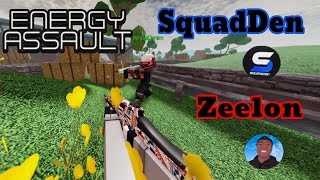 I PLAYED AGAINST SQUADDEN IN ENERGY ASSAULT Roblox [upl. by Nnaeinahpets]