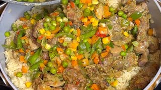 How to cook fried rice with gizzards Everyone will thank you for this [upl. by Lerrud]