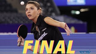 Bernadette Szocs vs Nina Mittelham  WTFINAL  2021 European Team Championships [upl. by Wileen]