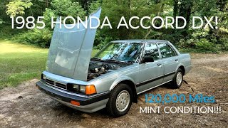 1985 HONDA ACCORD DX [upl. by Chara]