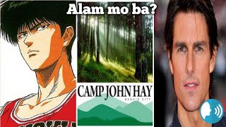 Slamdunk Camp John Hay and Tom Cruise Trivias and Facts [upl. by Lotsyrc563]