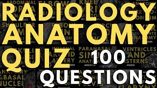 Radiology anatomy practice test 100 questions with answers and explanations  Radiology Part 1 prep [upl. by Ahsaya]