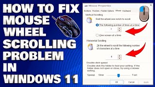 How To Fix Mouse Wheel Scrolling Problem in Windows 1110 Solution [upl. by Hoffmann]