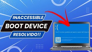 INACCESSIBLE BOOT DEVICE  RESOLVIDO EM APENAS 1 MINUTO [upl. by Dory926]