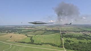 AMAZING GoPro Footage of the B2 Spirit Stealth Bomber in Flight [upl. by Savell791]