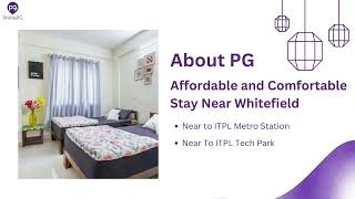 Best Pg in Bangalore Best and affordable pg in Whitefield Coliving in Whitefield [upl. by Nodnnarb236]