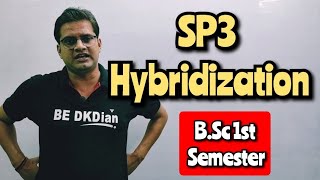 SP3 Hybridization bedkdian bsc1stsemester [upl. by Nielson]