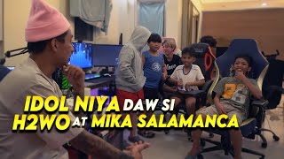 IDOL NIYA DAW SI H2WO AT MIKA SALAMANCA [upl. by Arim681]