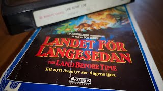 Landet för länge sedan 1  VHS Intro  The land before time  Intro  Esselte Video CIC Video [upl. by Findley]