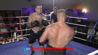 Craig Tipton Boxing Heavyweight Title Defence Champion Harry Bray V Challenger Mark Hodgson [upl. by Audres541]