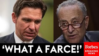 BREAKING NEWS DeSantis Torches JustReleased Bipartisan Border Bill [upl. by Steffane]